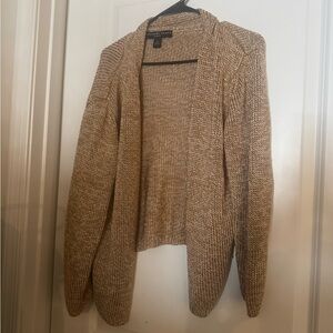 Josephine Chaus Gold Cardigan Sweater